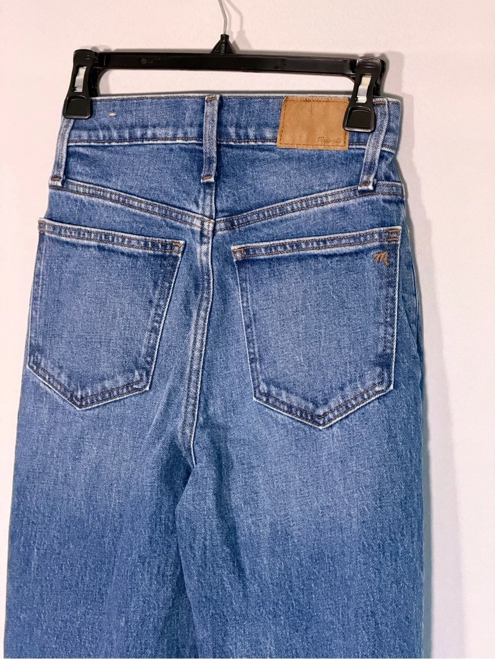 Madewell The Perfect Vintage Straight Jeans Women’s 24T Tall High Rise Blue